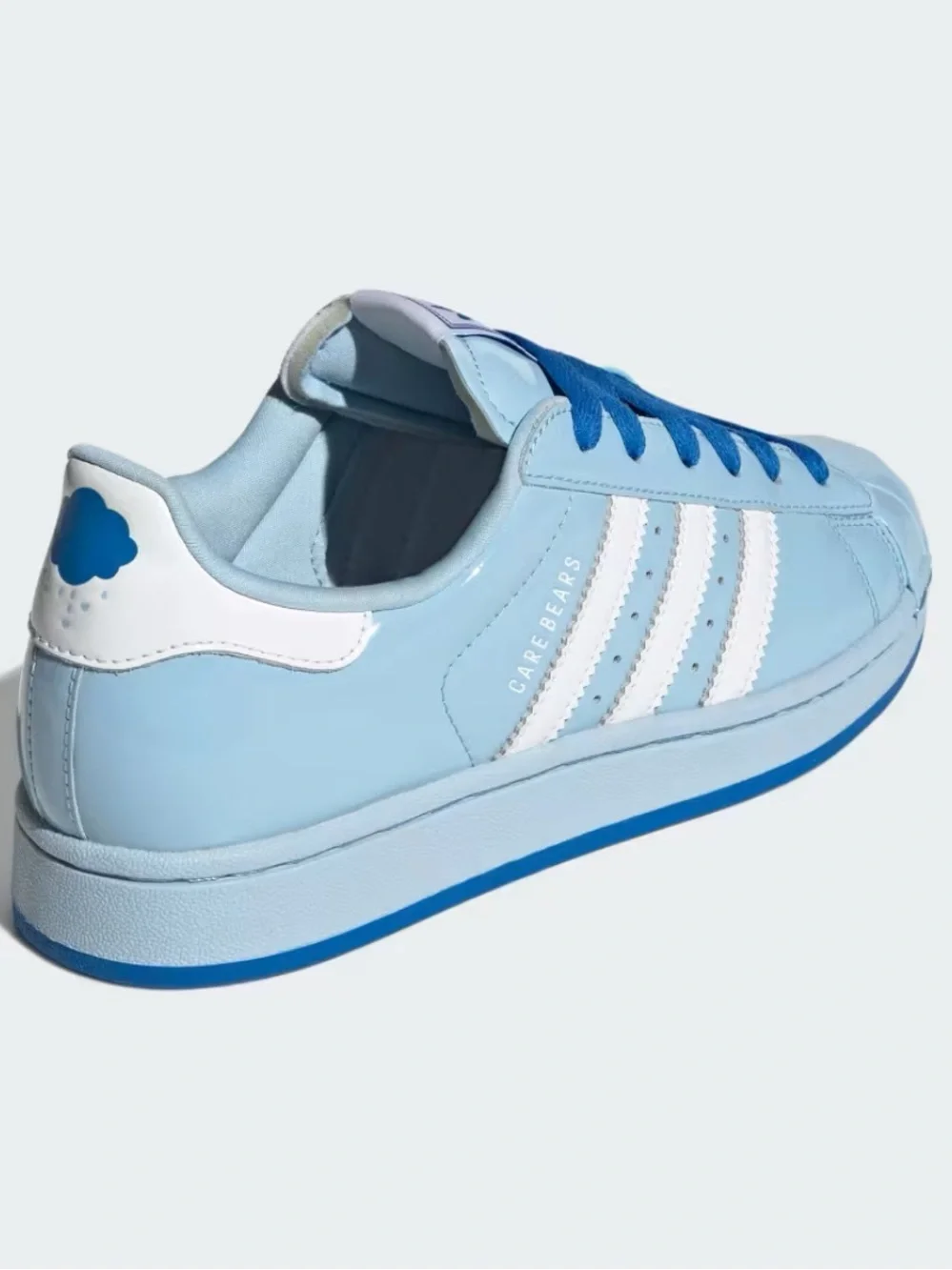 🧸 ADIDAS X CARE BEAR SUPERSTAR II BLUE 🩵 - Picture 6 of 6